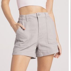 Grey cargo shorts NWT